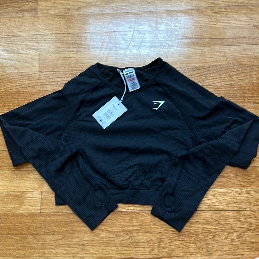 GYMSHARK vital seamless 2.0 crop top NWT